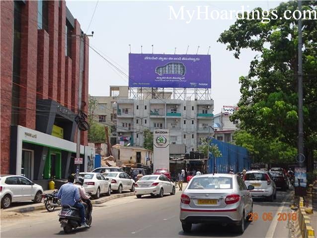 Outdoor advertisement Hoardings in Raj Bhavan Rd Fairy Lake Apt Hyderabad, Best outdoor advertising company Hyderabad